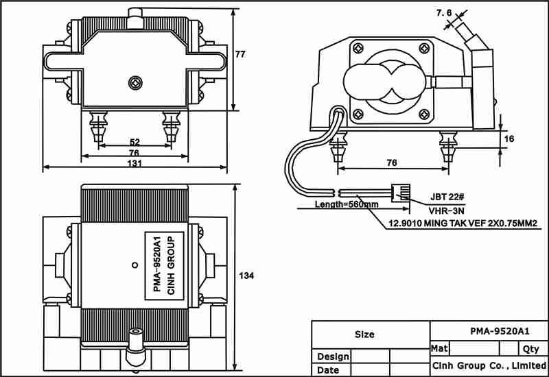 air pump PMA 9520A1 5